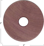 Household Essentials 14316-1 Cedar Fresh Red Cedar Wood Rings for Hangers | Set of 20
