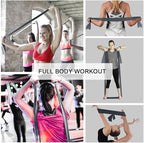 Resistance Bands,Professional Long Non-Latex Elastic Stretch Bands,Exercise Bands for Physical Therapy, Yoga, Pilates, Rehab, at-Home or The Gym Workouts, Strength Training