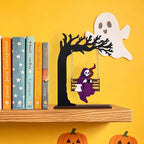 Funny Halloween Desktop Swing Decor, Spooky Indoor Home Decor for Living Room/Kitchen/Tabletop, Gothic Fall Themed Desktop Ornament, Unique Halloween Decoration for Women (Grim Reaper)