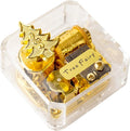 Tree Fairy Music Box, Unique Fairy-Tale Melody, Gold Tree Design,Clear Case, Enchanted Gift for Christmas, Birthday, Mother's Day, Wedding, Anniversary, Valentine's Day, Thanksgiving and Others