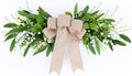 Floral Swag Artificial Green Eucalyptus Swag with Olives Leaves Mixed Berry Front Door Twigs Leaves Greenery Decorative Swag for Farmhouse Wedding Arch Party Wall Home Indoor Outdoor Holiday Decor