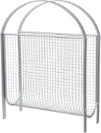 MyGift Magazine Rack, Floor Freestanding Magazine Holder for Bathroom Bedroom Office, Books Newspapers File Mail Organizer, Mid Century Modern Decor Wire Storage for Tablets and Documents