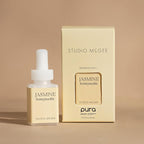 Pura x Studio McGee Home Scent Refill - Smart Air Diffuser - Long-Lasting Luxury Fragrance per Refill - Home Essential - Clean & Safe Diffuser Fragrance - 2 Pack, Jasmine Honeysuckle
