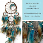 Large Dream Catchers Boho Handmade Woven Ornament Dreamcatcher Wall Hanging for Bedroom Living Room Apartment Wedding Party Decor, Festival Blessing Gift (Tree of Life)