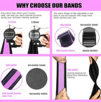 Occlusion Bands for Women Glutes & Hip Building, Blood Flow Restriction Bands BFR Bundle Booty Bands, Best Fabric Resistance Bands for Exercising Your Butt, Squat, Thigh, Fitness