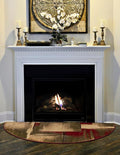 Unique Loom Barista Collection Area Rug - Timor (3' x 6' Hearth, Multi/Red)