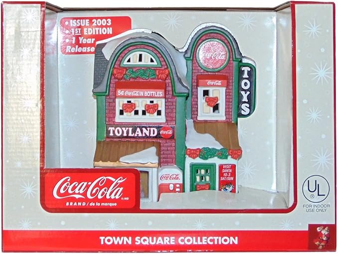 Coca Cola Town Square Collection Toy Shop