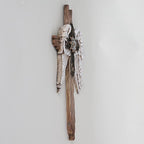 BC Home Decor Angel Wings Crosses Wall Décor, 12" H Angel Decoration Gifts For Women, Rustic Decor Style, Inspirational Wall Sculpture, Hand Painted by Buildclassic