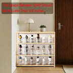 Shoe Slots Organizer for Closet 20PACK Shoe Stacker Adjustable Shoe Slots Organizer Shoe Space Savers Double Layer Stack Shoe Racks for Closet Organization Organizador de Zapatos (Transparent)