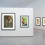 8x10 Picture Frame 3 Pack - Brown Poster Frame Display Pictures 5x7 with Mat or 8 x 10 Without Mat for Wall Hanging Horizontal and Vertical
