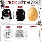 SelfTek Funny Gifts Creepy, Emotional Support Crochet Gifts, Halloween Collectible Dolls Gift for Stress Relief, Cute Office Decor, Unique Gap Gift for Coworkers & Friends