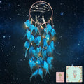 Dream Catchers Lovers Dream Catcher for Boys Large Dream Catcher for Girls Wall Hanging Tree of Life Wall Decor with LED Light Handmade Feather Dreamcatcher Native American Blessing Gifts