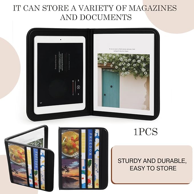 1 Pcs Paper Organizer Storage, 12" x 9" Containers for A4, Field Service Supplies Tract Organizer Clipboards Bookshelf Evangelistic Magazine Clipboards Gifts for Conference Field Service