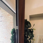 Haute Decor Dual-Sided Wreath Hanger (Matte Black) - Hang Decorations on Front and Back of Your Door - Strong Hooks Hold up to 20 pounds on Each Side