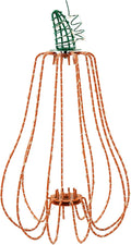 Mud Pie Tall Lit Wire Pumpkin; 13 3/4" x 8" Dia