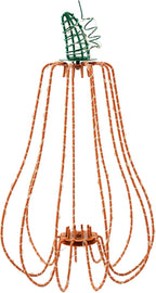 Mud Pie Tall Lit Wire Pumpkin; 13 3/4" x 8" Dia