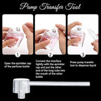 25pcs Perfume Refill Tool Kit,Plastic Perfume Dispenser Transfer Tools,Travel Refill Tool Set for Liquid Cologne Fragrance Sample Essential Oils (Clear, 5ml/25pcs)