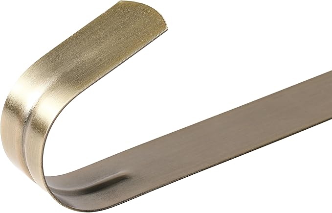Wreath Hanger for Front Door, Slim Over The Door Hook, Easy to Use and Reusable Holiday Wreath Holder for Christmas, Thanksgiving, Halloween and Daily Décor(12" Bronze, 1)