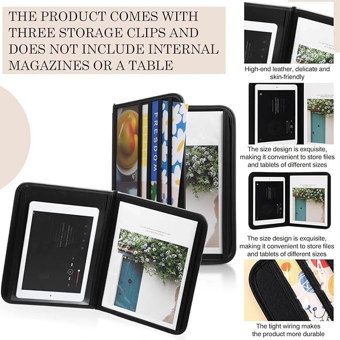 1 Pcs Paper Organizer Storage, 12" x 9" Containers for A4, Field Service Supplies Tract Organizer Clipboards Bookshelf Evangelistic Magazine Clipboards Gifts for Conference Field Service
