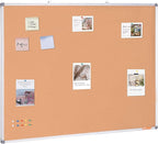 VEVOR 48"x36" Large Cork Board – Wall-Mounted Bulletin Board with Pin Board – Perfect for School, Home, Office
