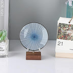 Hipiwe Crystal Display Stand Adjustable Metal Arms Display Stand Easel with Wooden Base for Displaying Geodes Rock Mineral Agate Coral Seashell and Small Collectibles,2"x2"x2.9"