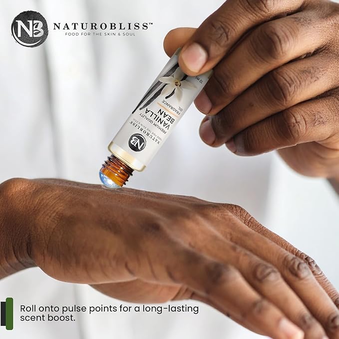 NaturoBliss Vanilla Perfume, Fragrance Oil Roll On 10 ml