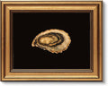VIYYIEA Vintage Gold Framed Wall Art for Living Room, Oyster Canvas Prints Home Decor, Oil Painting Picture, Bedroom Wall Decor Gifts for Friends or Family -(10L x 8W)