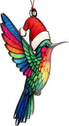 Hummingbird Gifts for Women - Christmas Ornament 2026 - Beautiful Christmas Ornaments Decorative Hummingbird with Meaningful Story Card Humming Bird Valentines Birthday Teacher Gift