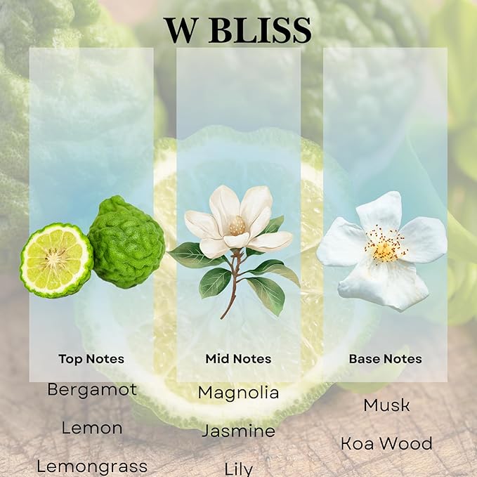 Scentia W Bliss Hotel Diffuser Oil Inspired by 5-Star Hotel - 50 mL 1.69 fl oz - Fragrance Oil Blend Bergamot, Lemongrass & Jasmine for Aromatherapy Diffusers Humidifiers - Thanksgiving & Holiday Gift