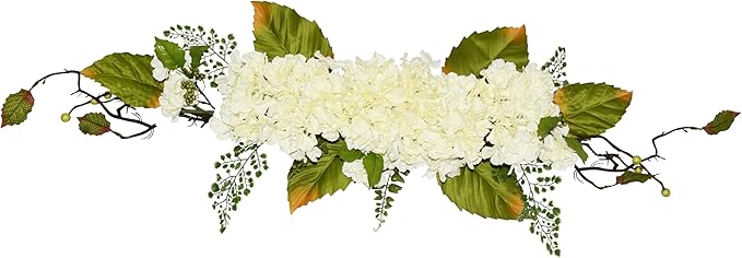 V-MAX 28" Hydrangea Swag - Cream