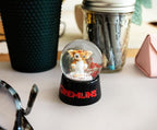 Gremlins Gizmo 3-Inch Mini Snow Globe with Swirling Glitter Display Piece | Horror Movie Collectible Keepsake