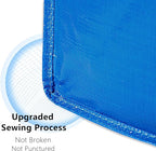 8 Pack Heavy Duty Extra Large Moving Bags Storage Tote - Strong Handles& Backpack Straps - Space Saving Storage Bags Alternative to Moving Boxes and Bins,Compatible with Ikea Frakta Cart, Blue