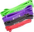 Draper's Strength Heavy Duty Resistance Stretch Loop Bands for Powerlifting Workout Exercise and Assisted Pull Ups
