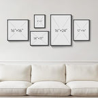 Large Framed Matisse Canvas Wall Art for Living Room, 5 Piece Abstract Modern Art Botanical Painting Prints Wall Decor, Colorful Geometric Aesthetics Henri Matisse Famous Painting Pictures for Dining Room Office Hallway