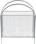 MyGift Magazine Rack, Floor Freestanding Magazine Holder for Bathroom Bedroom Office, Books Newspapers File Mail Organizer, Mid Century Modern Decor Wire Storage for Tablets and Documents