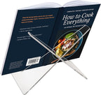 Americanflat Acrylic Easel Stand - 10" Tabletop Easel and Plate Stand - Lightweight Display Holders for Photos, Cards, Frames, Books, Magazines, Albums - Home or Office Decor