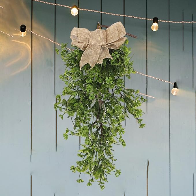 Artificial Swag Wreath 19.6inch Long for New Year Accessory