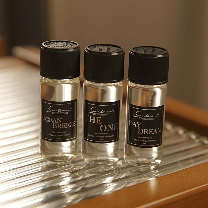 Scentiment Diffuser Oil - Desert Oasis | Aromatherapy Home Fragrance | Inspired by Mirage Hotel® Las Vegas | Luxurious Scent with Notes of Coconut, Mango, Palm Nut (120ml)