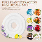 Demissle Replacement Fragrance Disc Towel Warmer Bucket Fragrance Scented Pads, 8 Flavors (24 Pcs)