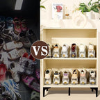 Clear Shoe Slots Organizers,24Pack Organizer for Closet Shoe Stackers for a Pair of Shoes Shoe Display Shelf Rack Holders Space Saver Organizador de Zapatos