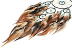 Urdeoms Large Black Dream Catchers for Bedroom Adult Merkaba Turquoise Boho Dream Catcher Wall Decor for Boys Teen Room Decor Dorm Living Room Hanging Decoration Festival Gifts(NO.32)