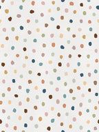 Teacher Created Resources Everyone is Welcome Painted Dots Creative Class Fabric for Classroom Bulletin Boards, Pillows, Curtains, and Crafts