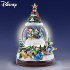 Disney Holiday Sculptural Snowglobe with Lights and Music