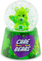 Care Bears Good Luck Bear Light-Up Mini Adult Snow Globe with Glitter Display | 2.5 Inches Tall