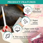 1000 Pieces Perfume Tester Strips - Perfume Paper Test Strips -Premium Fragrance Tester Strip for Scent Evaluation, Disposable Fragrance Test Strips for Aromatherapy & Spice Oils(White,Sharp)