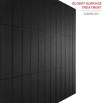Large Cork Board Alternative 48" X 36" Bulletin Board - 12 Pack Removable Felt Wall Tiles, Cork Wall Tiles Bulletin Board Home Office Essentials - Black