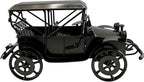 Vintage Decorative Metal Car Model – Handmade Classic Collectible Car Ornament, Rustic Retro Home & Office Décor Accent, Metal Antique Car Gift, 8 x 3 x 4.5 in