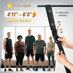 Pull Up Assistance Bands with Foot Support Pedal - Upgraded Heavy Duty Resistance Bands Adjustable Weight/Height with 80Lbs Bands&Measured Strap for Strength Training Home Gym