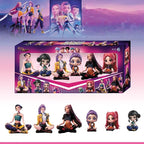 6Pcs Demon Movie Hunters Figure,Character Model Collectable Figure Creative Gift for Fans