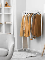 SMARTOR Heavy Duty Hangers 100 Pack, Premium Plastic Hangers for Clothes - Heavy Duty Non-Velvet Hanger with 360° Swivel Chrome Hook & Non Slip Notches - As Dress, Coats, Shirt, Jacket Hanger - Black
